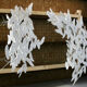 Series of 6 "nuages" design chandeliers in iron, electrified