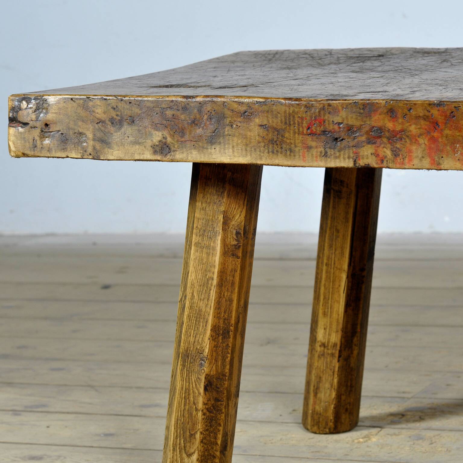 oak coffee table, circa 1930s