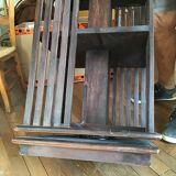 Mahogany revolving bookcase