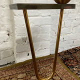 Standing ashtray with shelf from the 60s and 70s