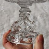 Old glass compotier