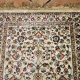 Old Kashmir rug. silk. 150 x 68 cm.