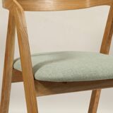 Chaises de salle à manger en bois de chêne, chaises de bureau, personnalisation personnelle