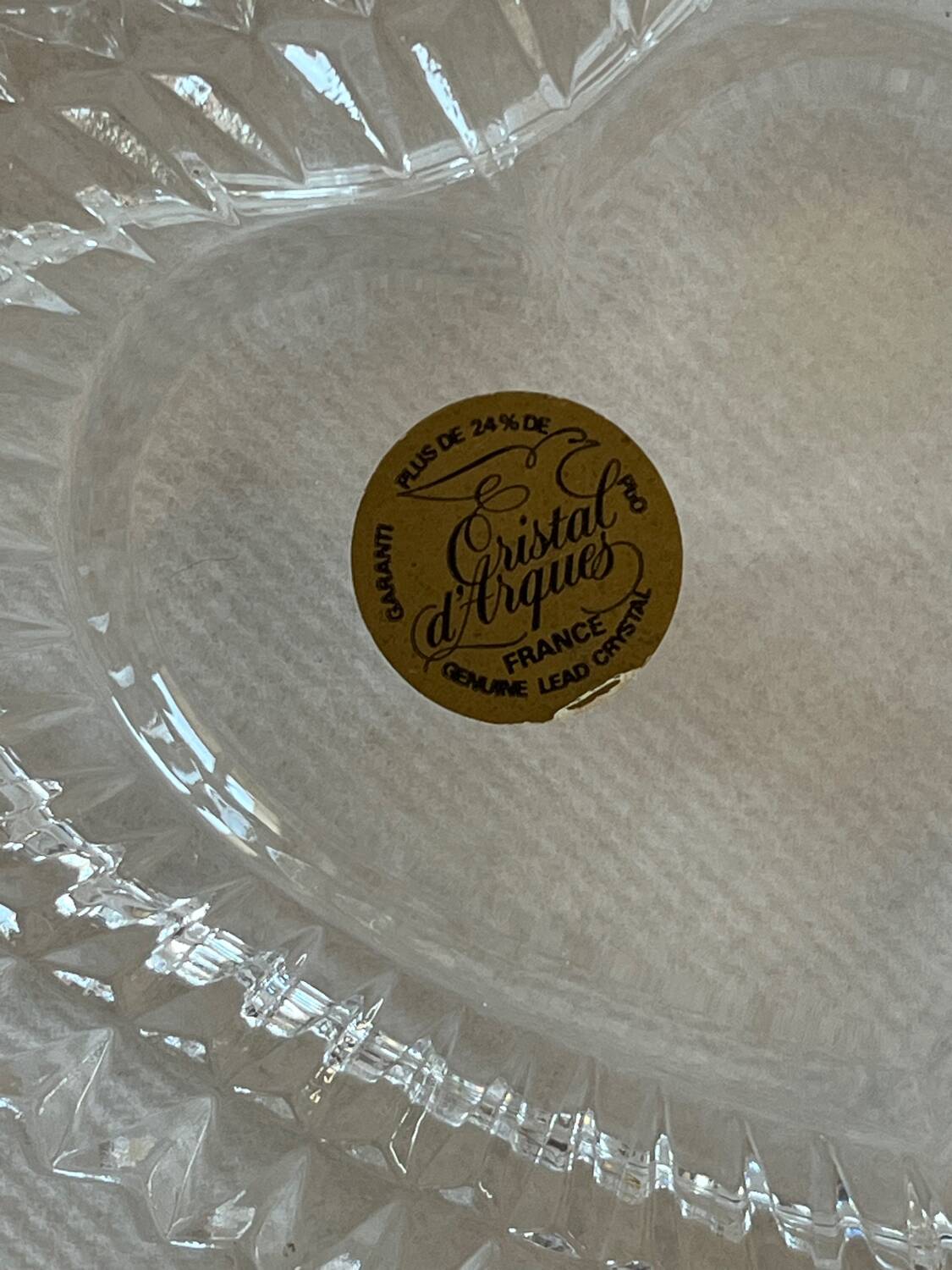 Arques crystal heart box