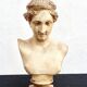 Antique-style plaster bust after Antonio Canova, "Hebe", circa 1900