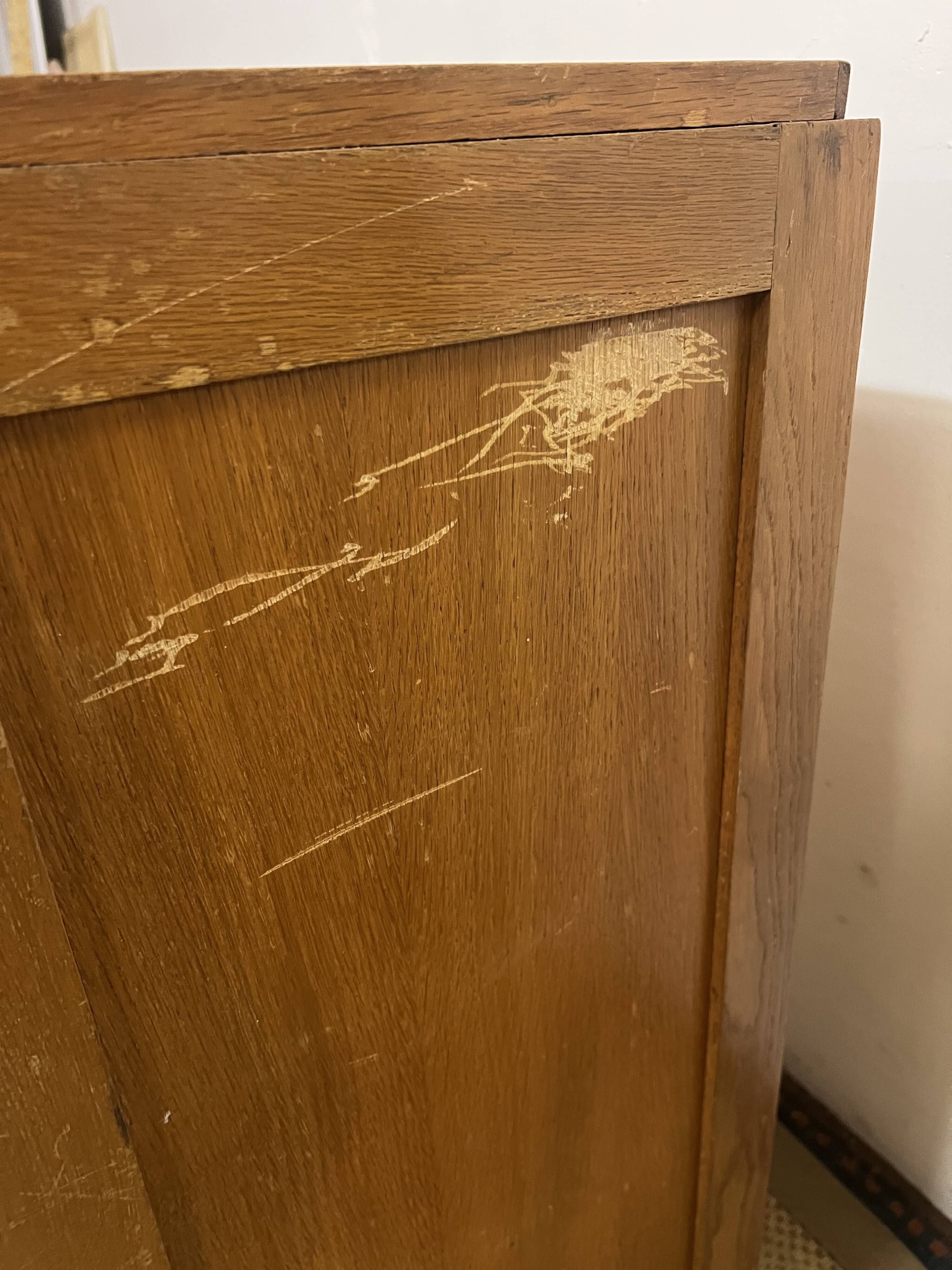 Folder / Secretary / Vintage curtain document holder