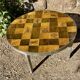 Circular coffee table