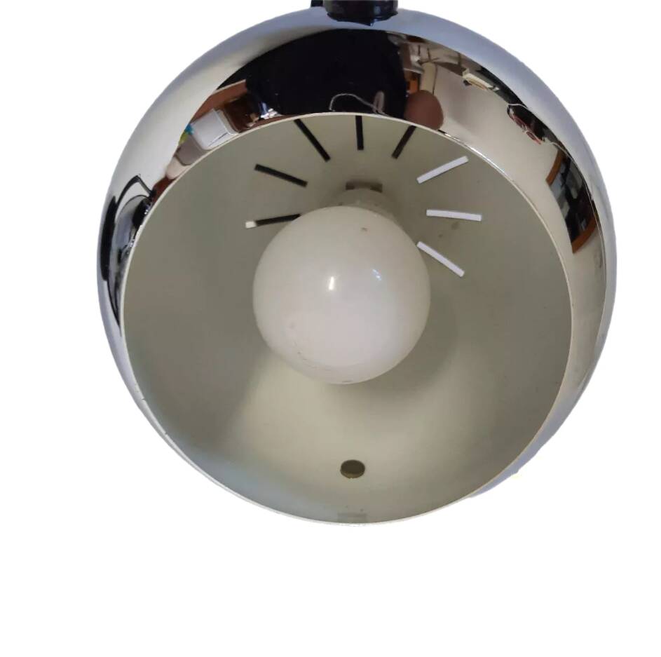 Altalite, adjustable chrome chrome spotlights couple, 70s