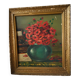 Bouquet of poppies on a table.