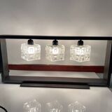 Brutalist Metal Table Lamp