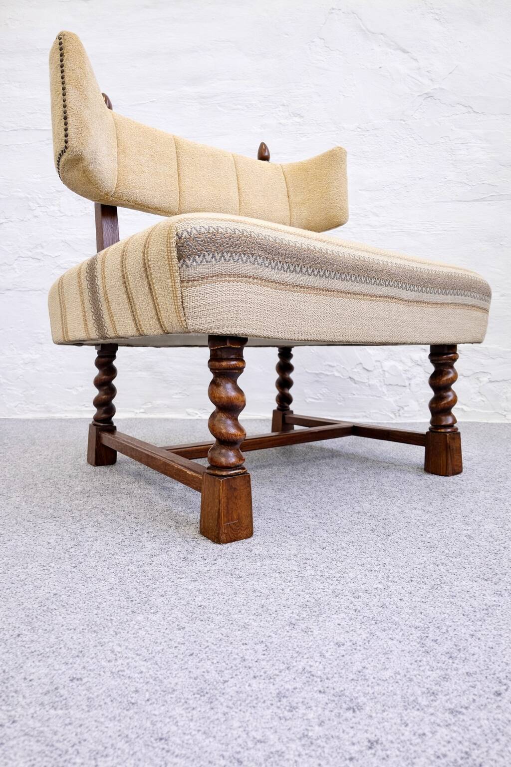 Transitional Hungarian armchair (Art Deco period), 1930s