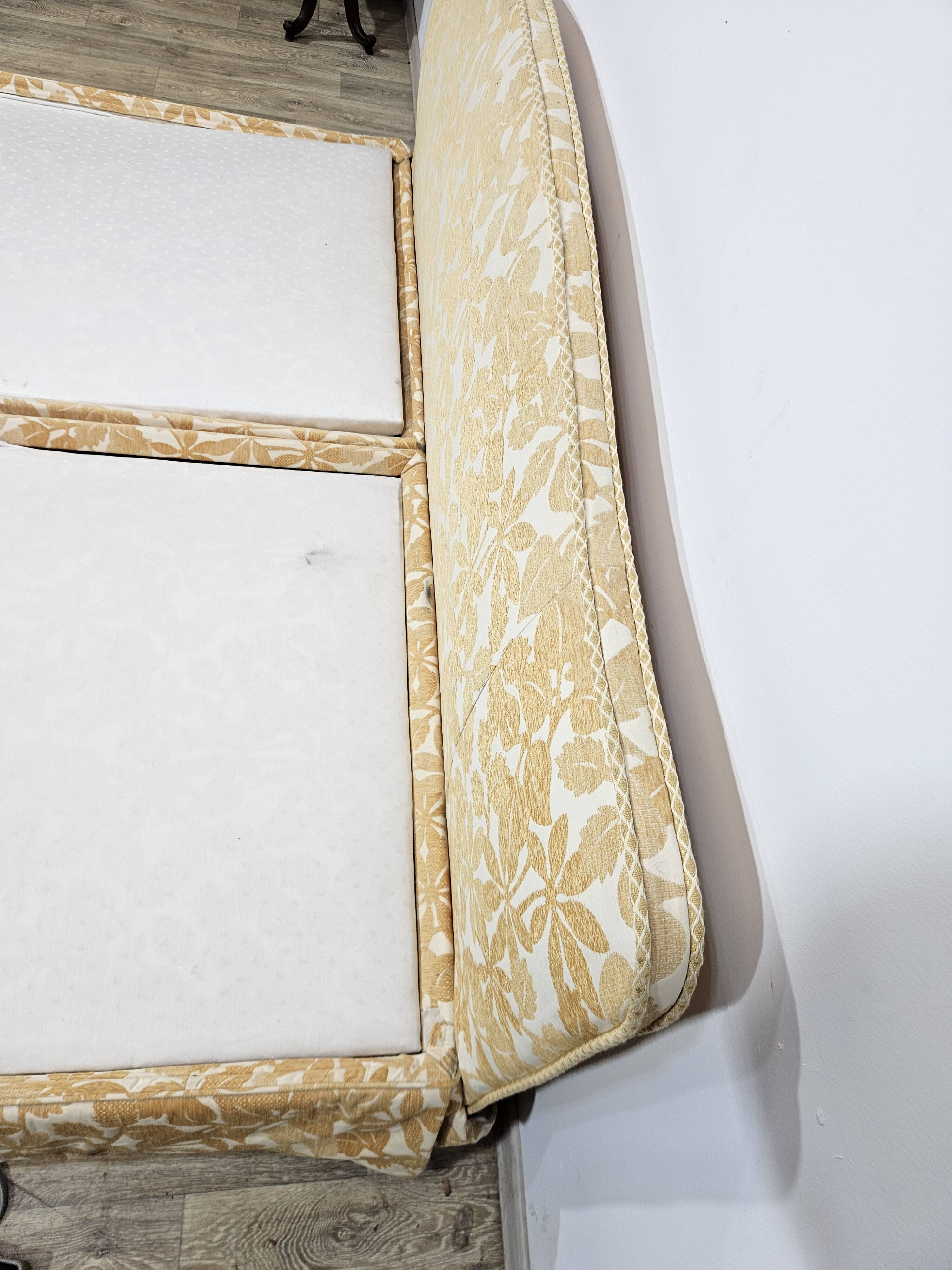 Exclusive Dual electric bed 200 cm x 200 cm - Vintage Gold 1970s.