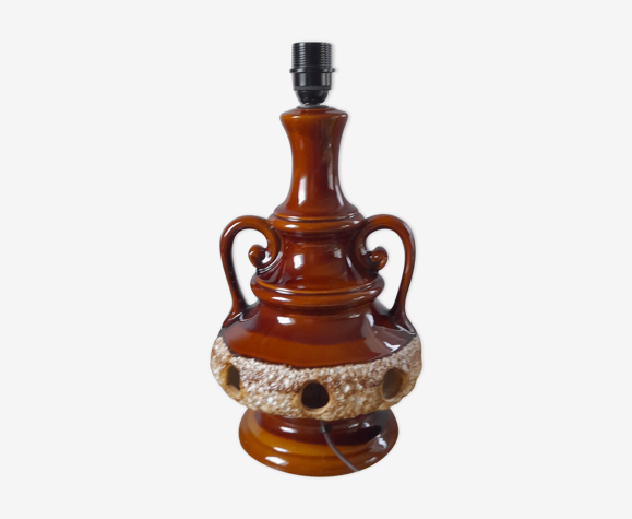 Pied de lampe céramique 1960