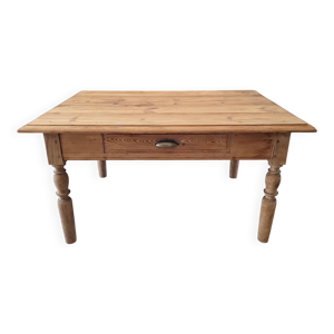 table basse de ferme - bois
