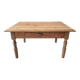 Farmhouse coffee table in solid wood, country style.