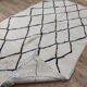 Handmade wool Berber rug 317x 184 cm