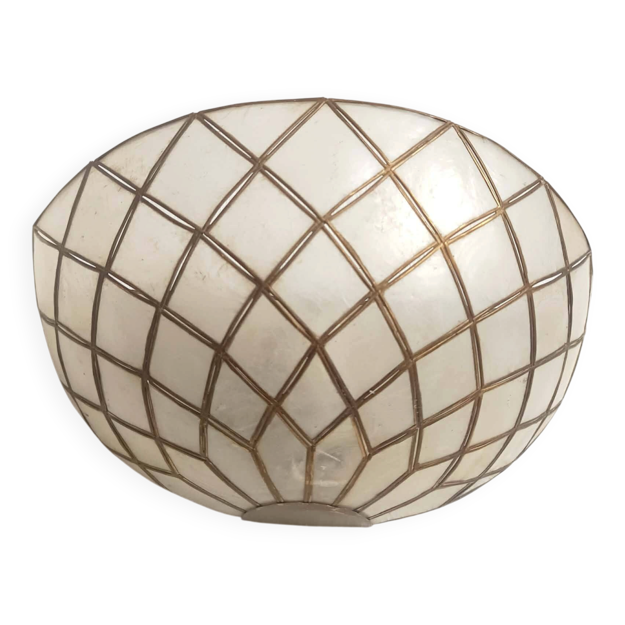 Art Deco mother-of-pearl wall light