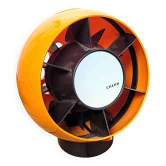 Ventilateur boule Calor orange 1970