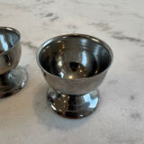 Vintage stainless steel egg cup