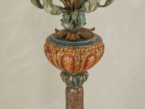 Lampadaire baroque, années 1960