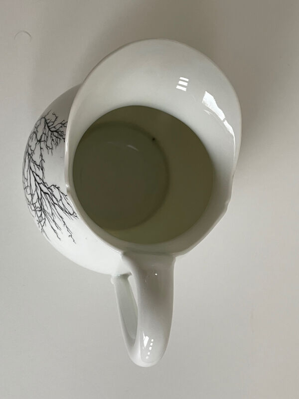 Pot à lait “Black Corail” – A. Giraud & Brousseau, Limoges – signé Fra