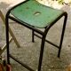 Tabouret d'artiste peintre vintage