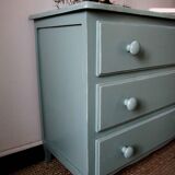 Vintage green dresser