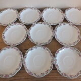 Majorelle Nancy for Haviland suite of 10 porcelain coffee cups