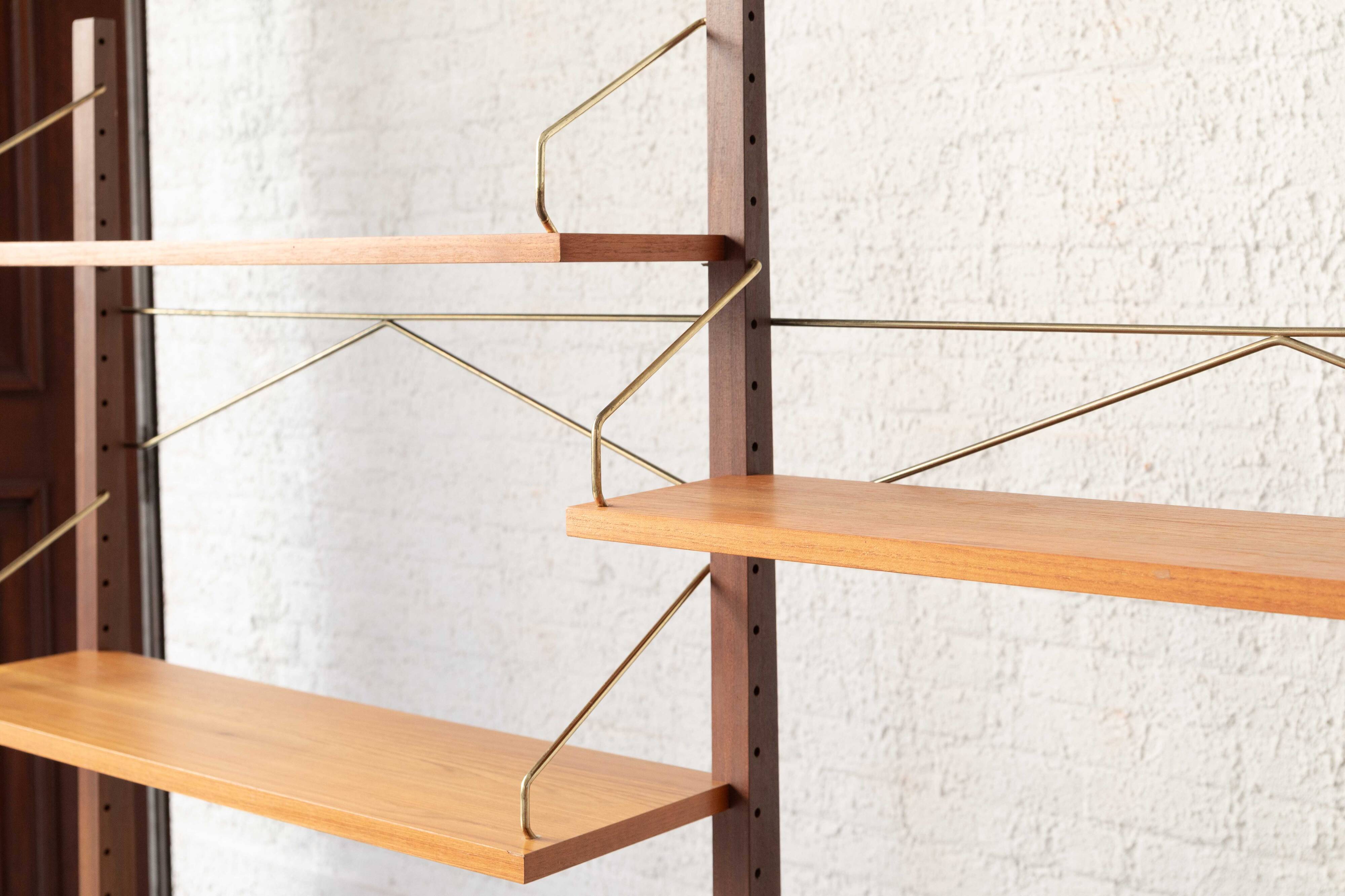 Freestanding wall unit by P. Cadovius, Denmark, 1960's