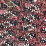 Tapis ancien Selle Tékké Boukhara fait main 64X107 CM