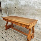Antique table desk table N.V. Paerels
