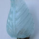 Set of 2 Wall Light Blu colour Murano Glass Leave by Barovier e Toso, 1950s