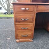 Office circa 1940 Art Deco solid wood
