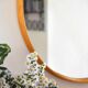 Scandinavian round mirror 1970s - 71cm