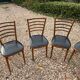 Set of 6 vintage chairs, Scandinavian style