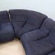 Claudio Vagnoni "Pagru" modular sectional sofa for 1P, 1970s (5 Pieces)