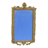 Antique bronze mirror 57x33cm