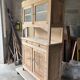 Antique raw wood dresser