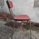 Chaise formica rouge