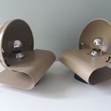 Pair of Guzzini wall sconces - "Bugia" Giuseppe Cormio