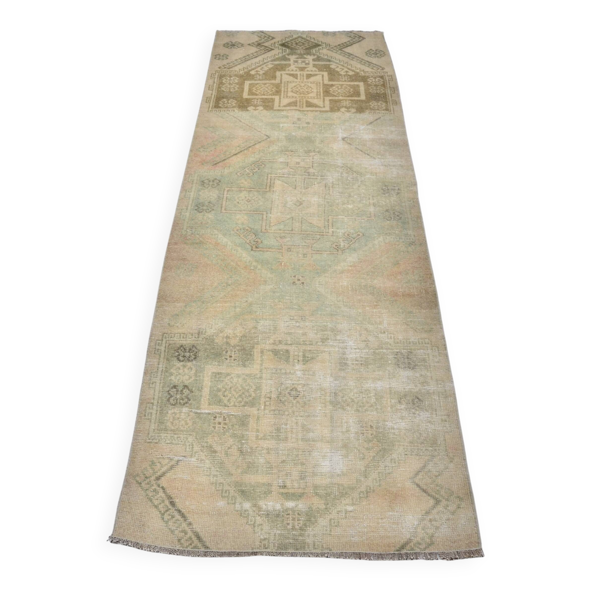 Oushak Anatolian Vintage Carpet sku 3512