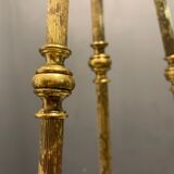 Italian Murano glass light pendants, 1980s, set of 2