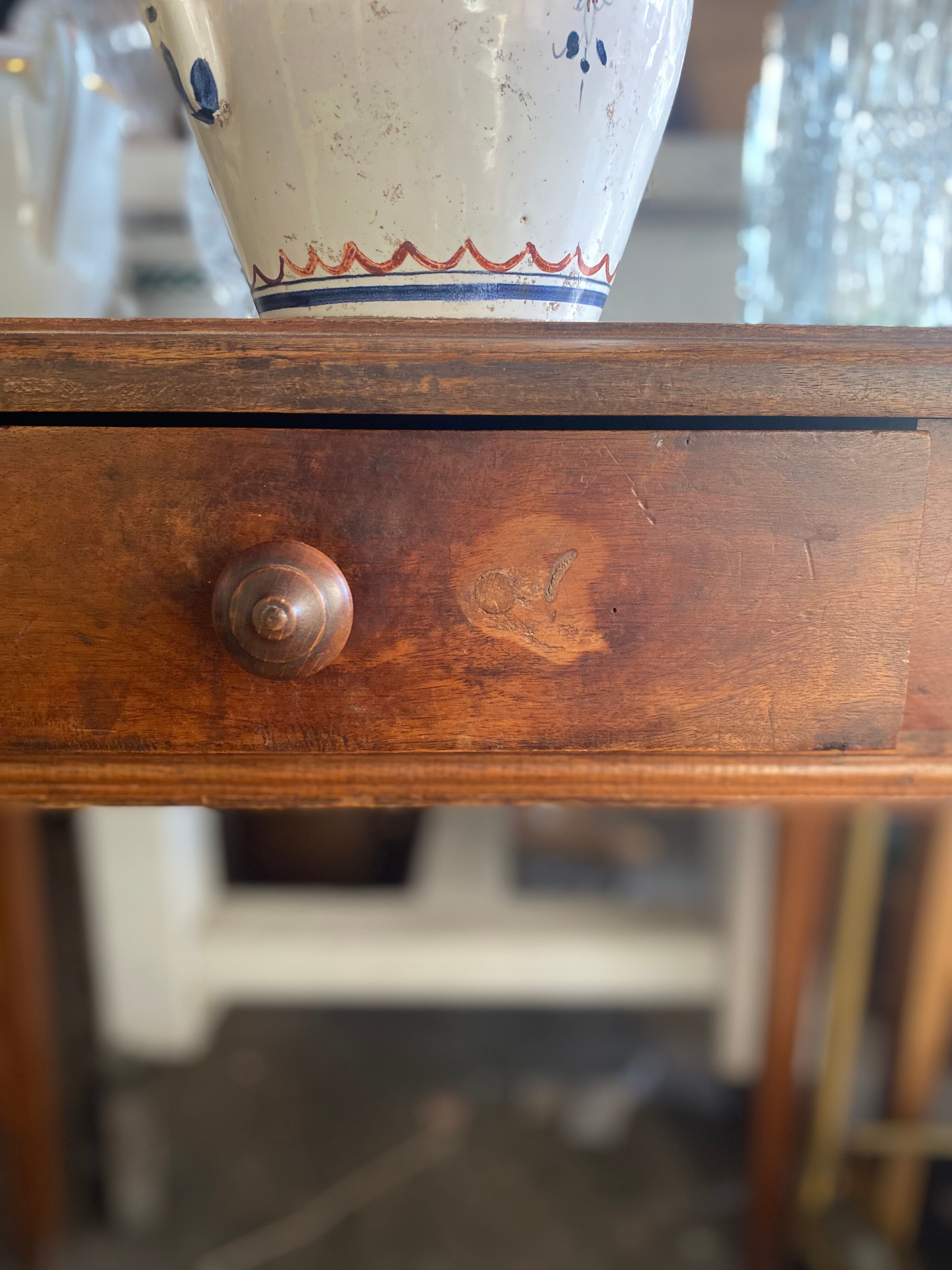 Old year 50 wooden desk