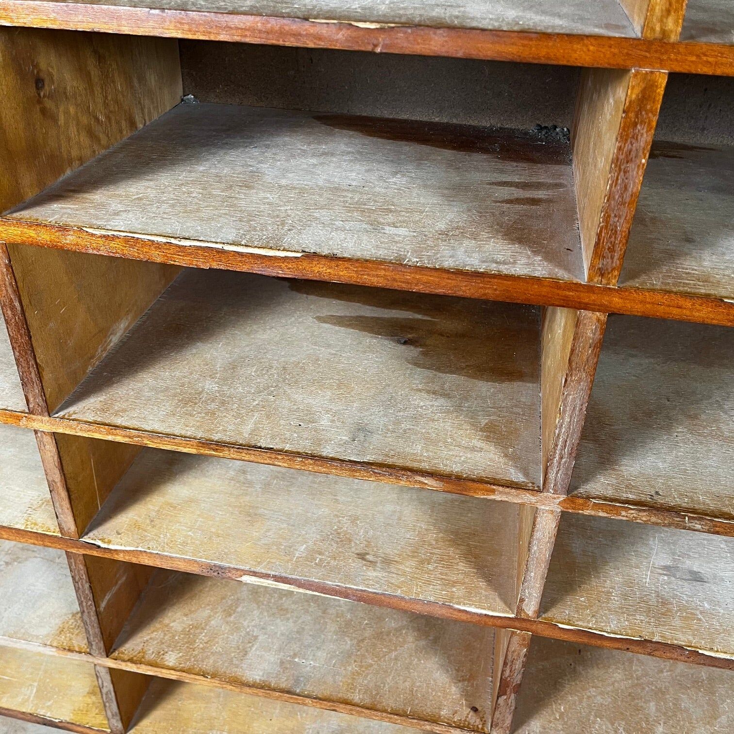 Meuble de métier 30 cases, première moitié du XXème siècle