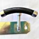 COAT RACK WITH 2 PATERES VINTAGE chrome and black