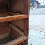 Old Louis XVI style chest of drawers in marquetry