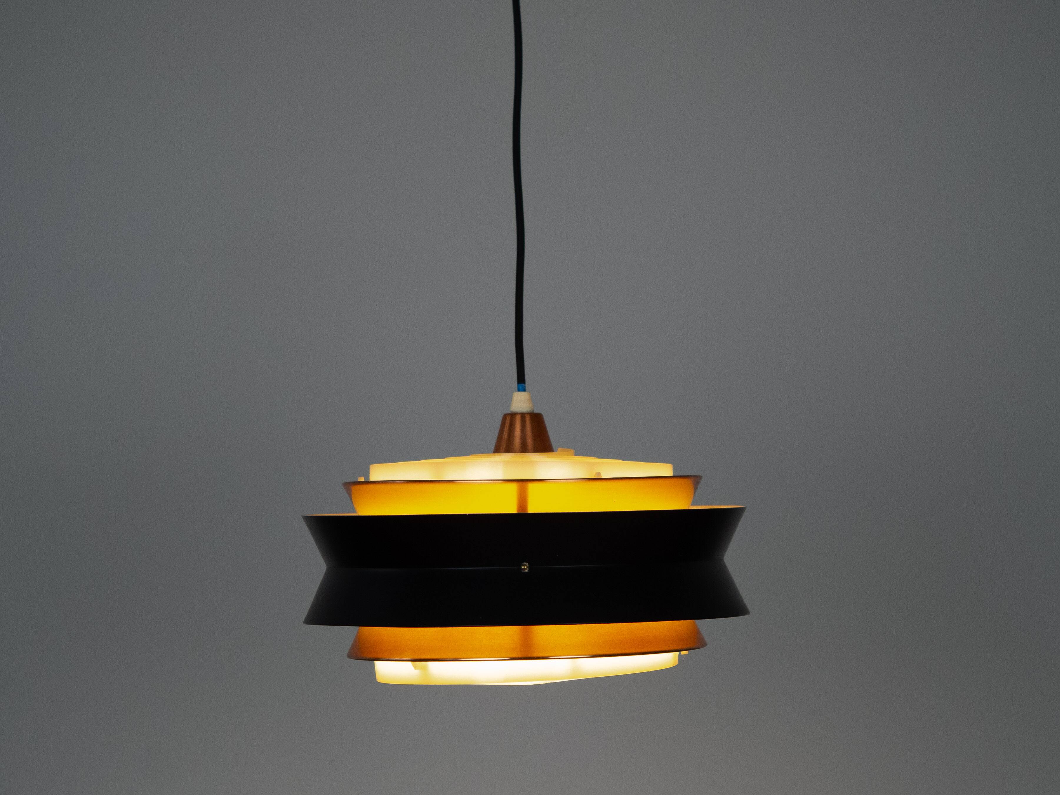 Swedish vintage Trava lamp by Carl Thore, 1960s