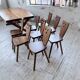 Mountain furniture set with table and 8 chairs Malmvall.