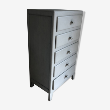 Vintage chest of drawers in painted wood