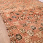 Peach Vintage Moroccan Rug 180 x 305 cm, Berber Wool Rug, Handmade Boho Rug